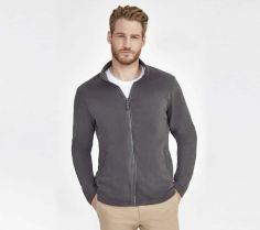 MEN`S PLAIN FLEECE JACKET NORMAN 02093 30N.SL.288
