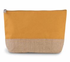POCHETTE EN TOILES DE COTON ET JUTE KI0276 30Y.KI.449